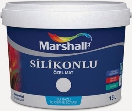 Özel Mat Adaçayı 7,5 lt Silinebilir Silikonlu Duvar Boyası 10 kg