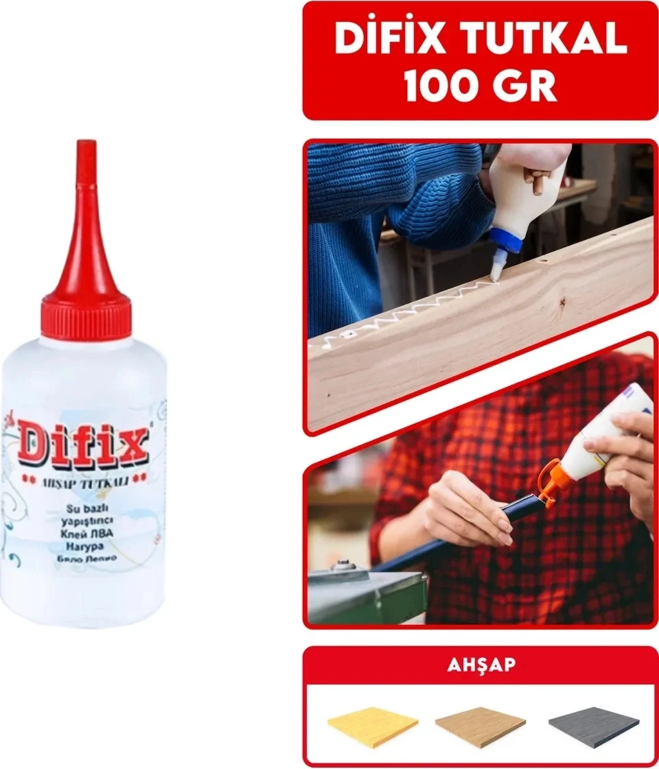 Difix Su Bazlı Ahşap Tutkalı