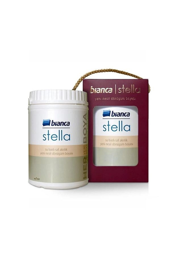 Stella Yeni Nesil Dönüşüm Boyası Beyaz - Dolap-Fayans-Cam-Plastik-Ahşap-Duvar