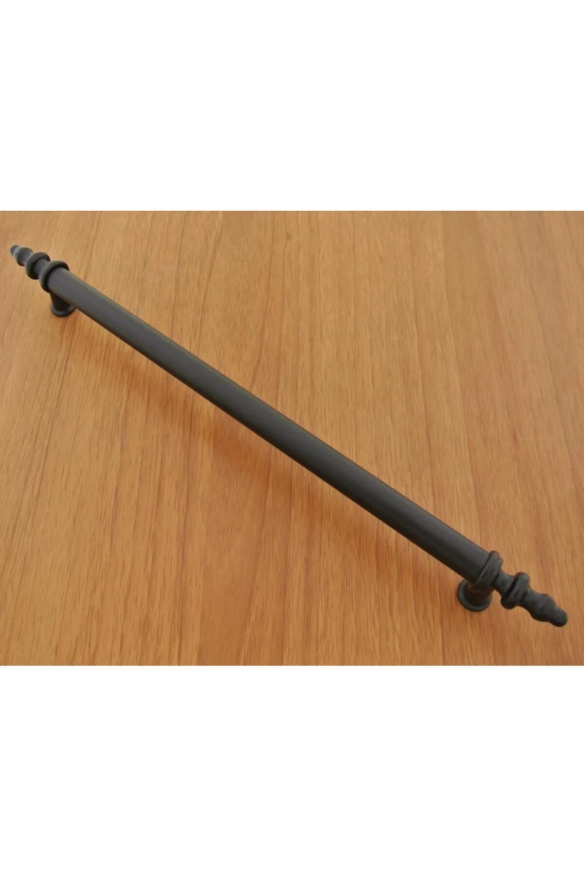 Kumru Düz Boy Kulp Mat Siyah 128 Mm