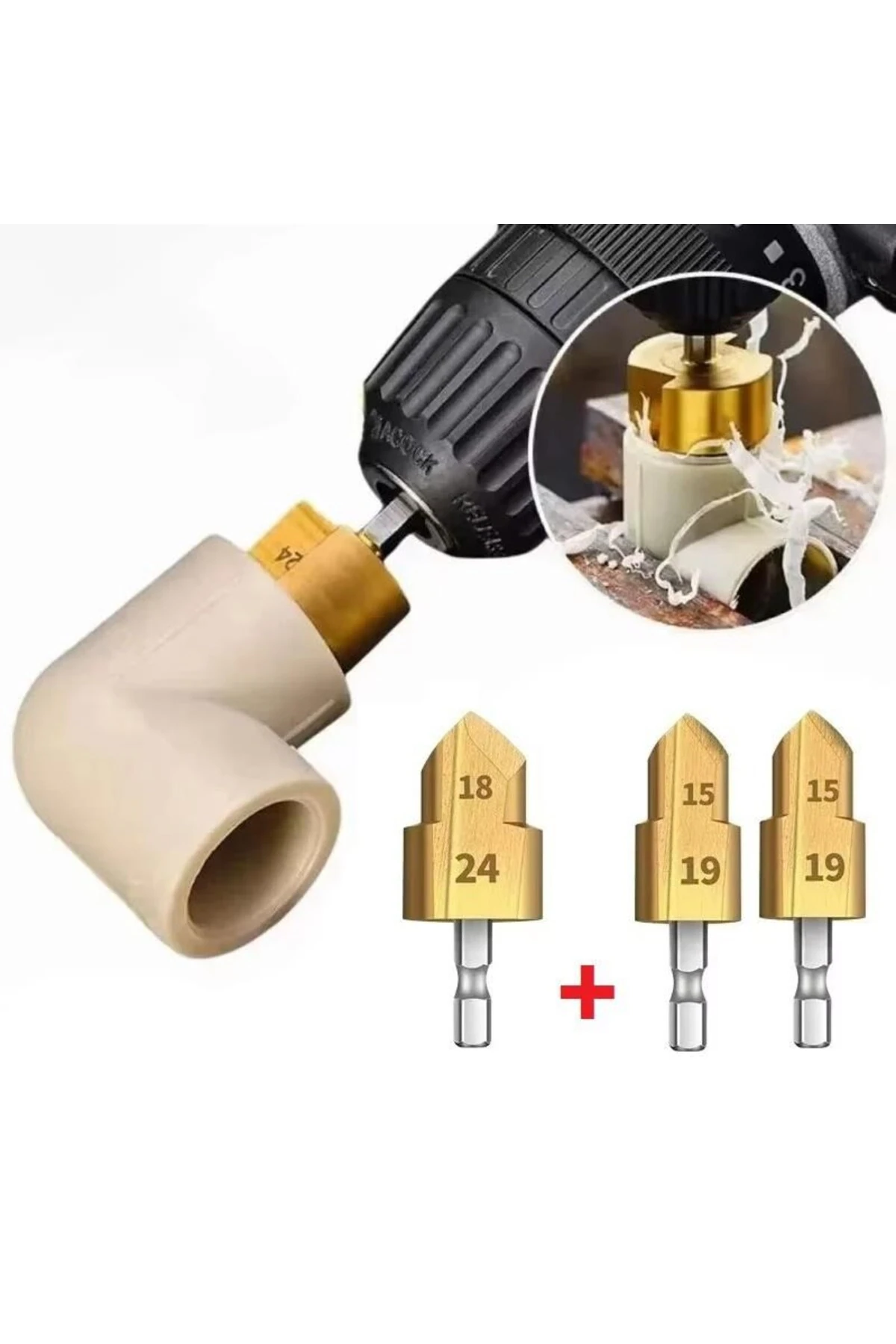 PPRC Su Boru Genişletme Seti Bits Saplı