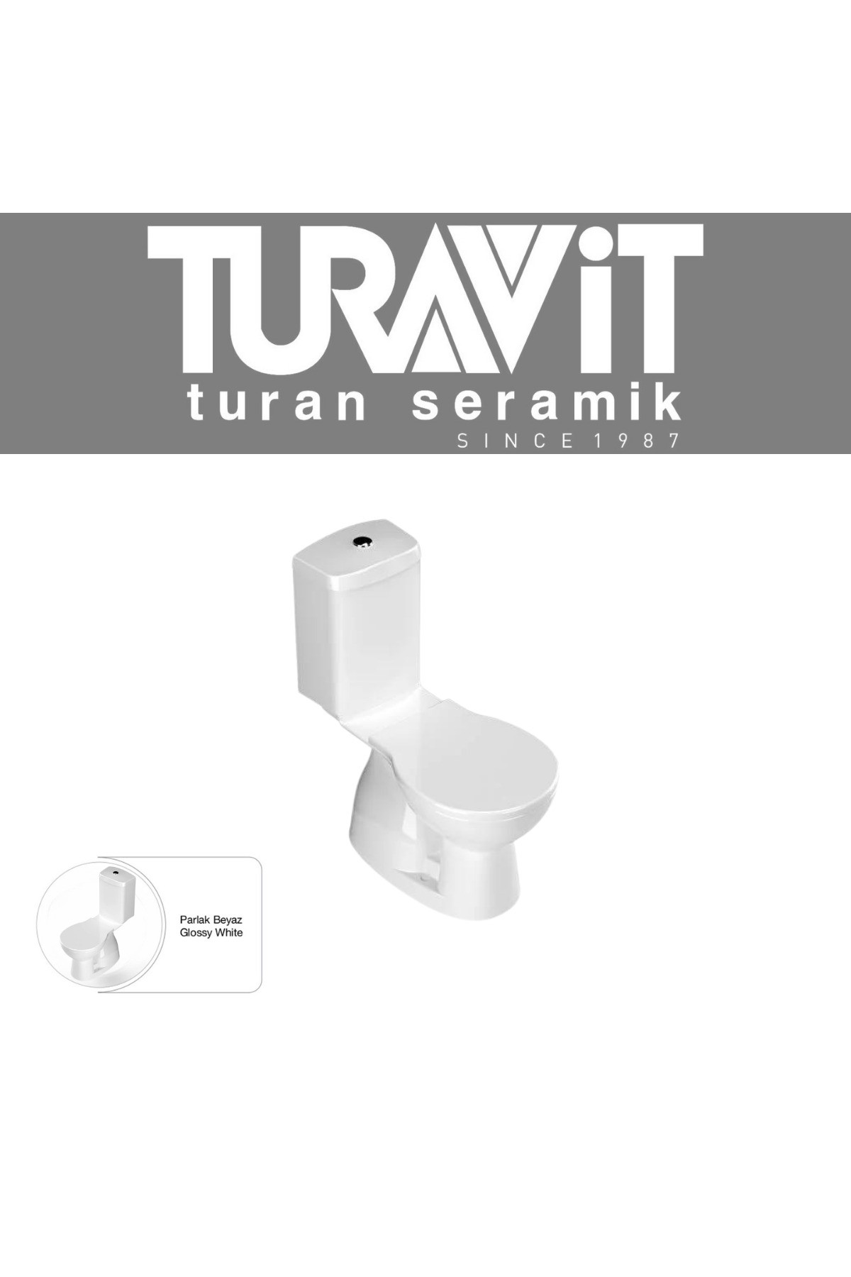 1503 Çocuk Kanallı Alttan Çıkışlı Klozet, Nkp Yavaş Kapak