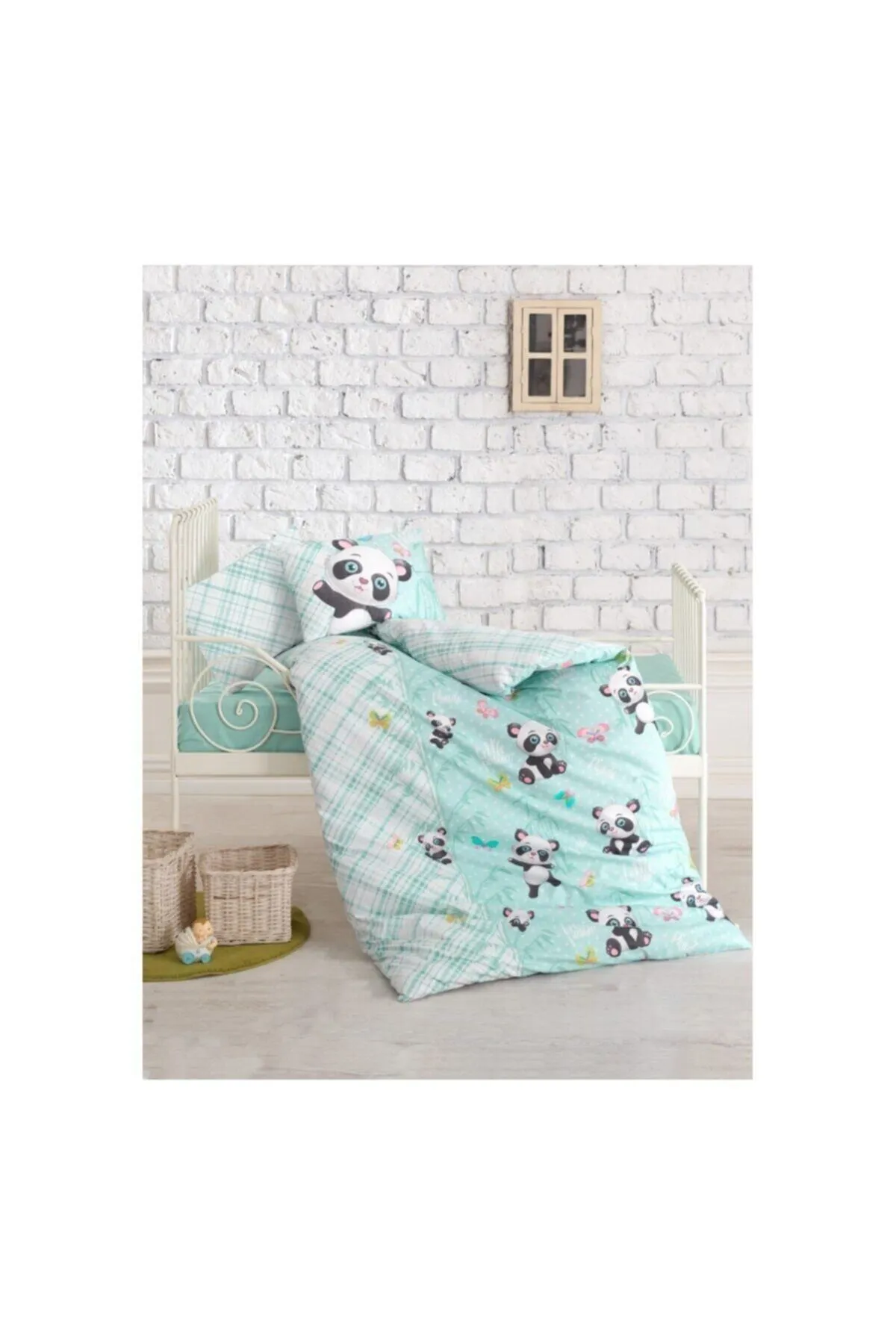 Panda - Mint Baby Collection Nevresim Takımı