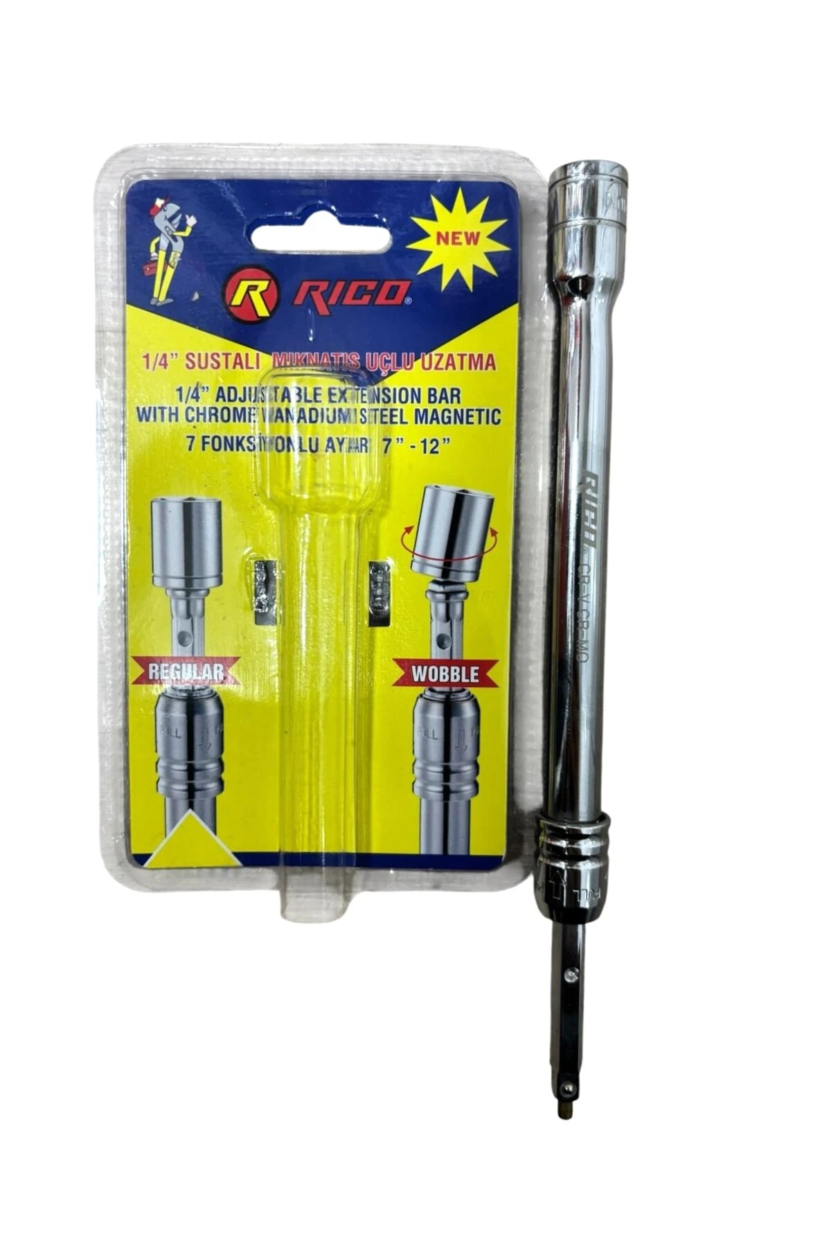 1/4 SUSTALI UZATMA AÇILI MIKNATISLI UÇ