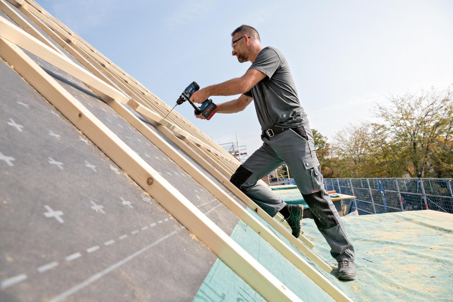 BOSCH Gsb 18V-110 C Procore 2X4.0AH Akülü Darbeli Vidalama