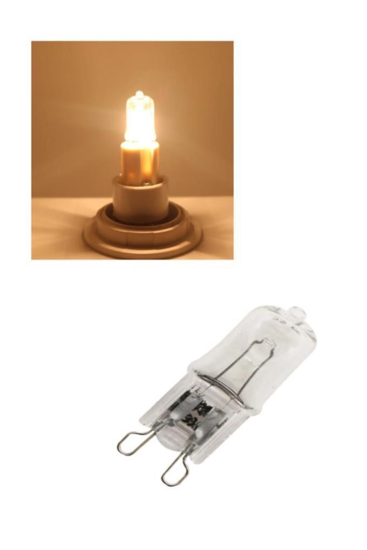 66740 40w Halopin Fırın Ampul G9 Duy 2700k (5 Adet)