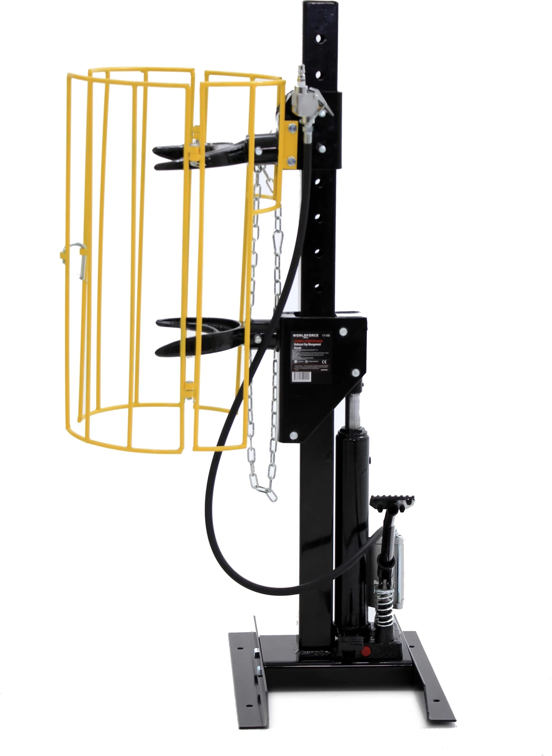 Kafesli Havalı Helezon Yay Çektirme Amortisör Gerdirme