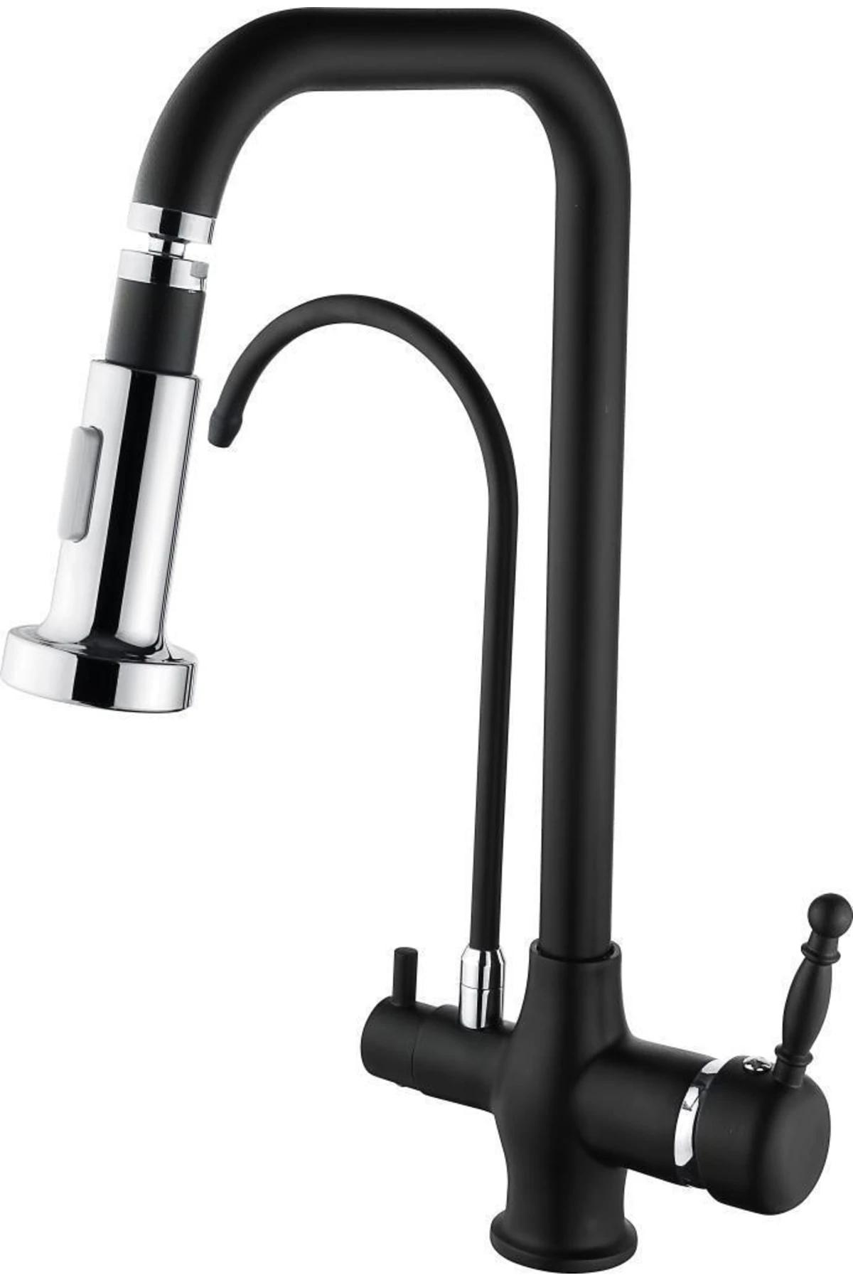 Madrid Vintage Su Arıtma 3 Çıkışlı Mutfak Evye Bataryası