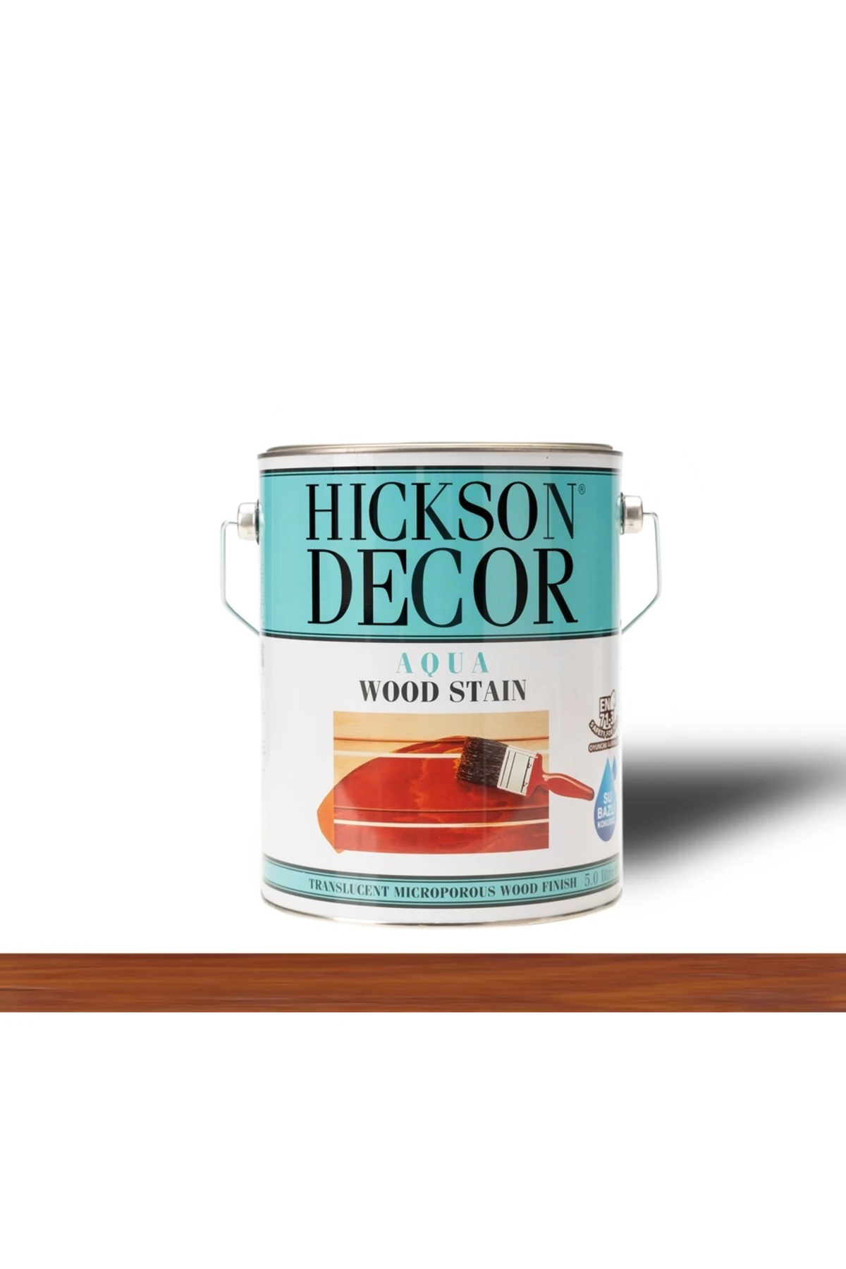 Hickson Decor Ultra Vernikli Ahşap Koruyucu Aqua Light Su Bazlı Açık Ton 5 Lt