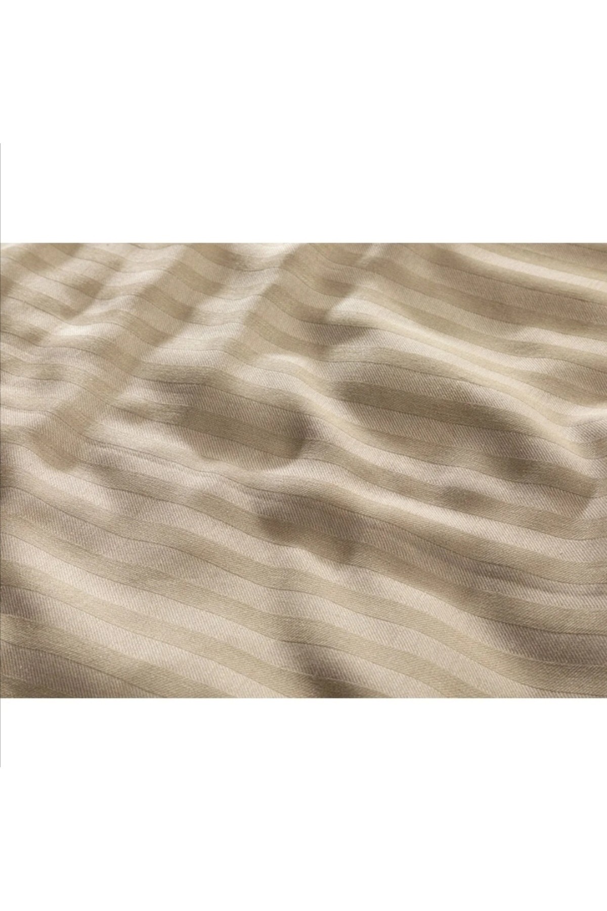 Classy Twill Çift Kişilik Nevresim Takımı 200x220 cm Bej