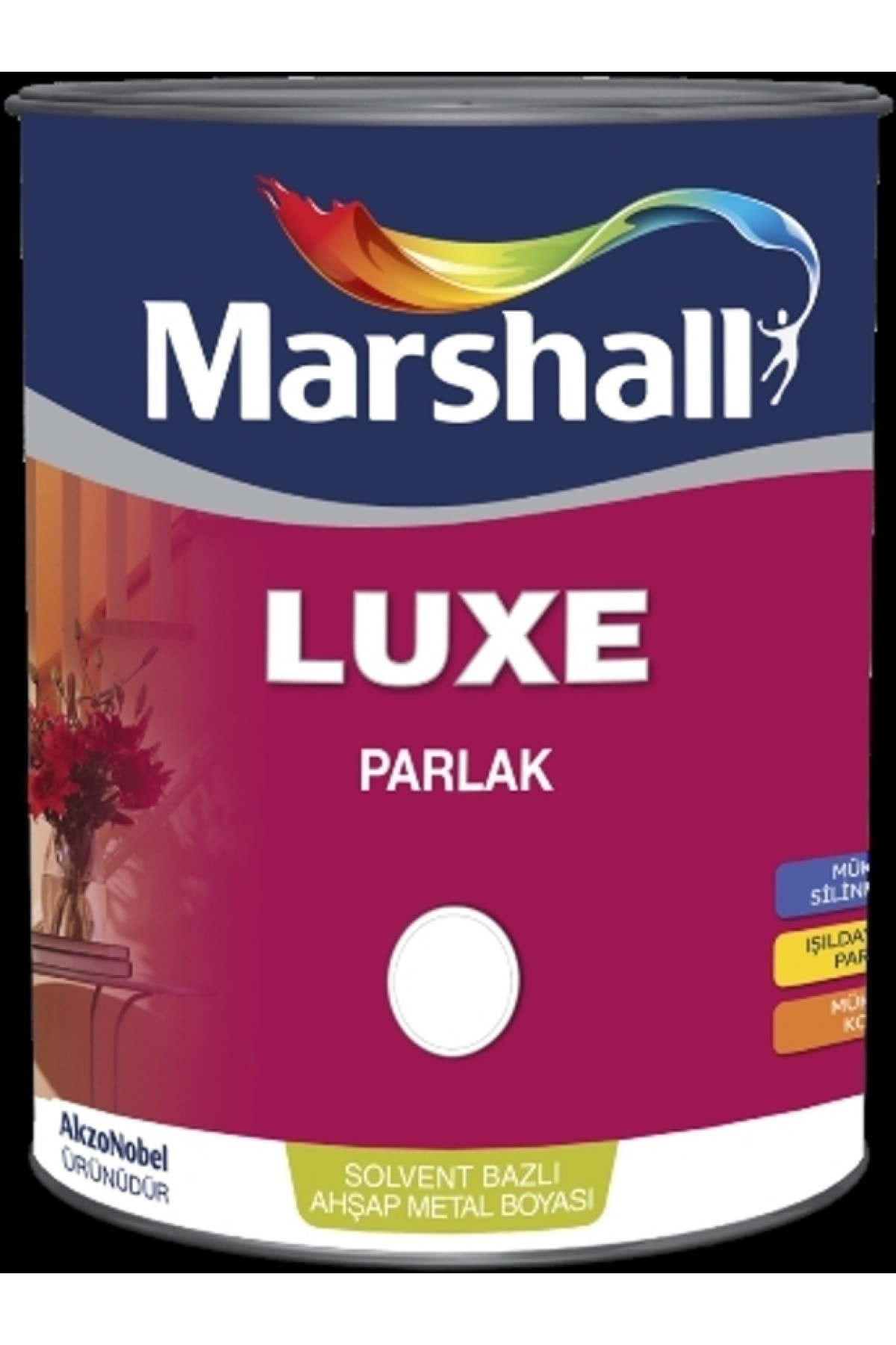 Luxe Parlak Yağlı Boya 15 litre Beyaz