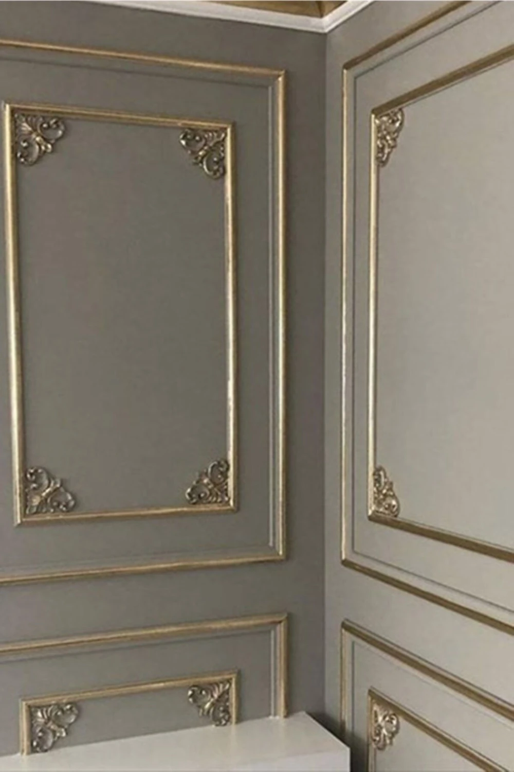 Dekoratif Boyanabilir Duvar Çıta Motifi 10*12CM (1 Adet)