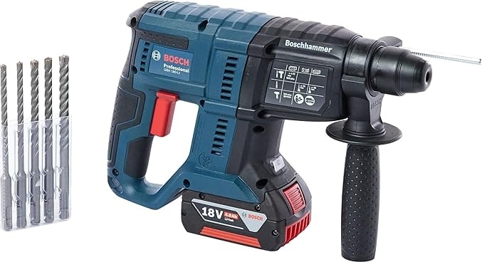 BOSCH Gbh 180-LI Akülü (1x4 Ah)+ Sds Plus Set