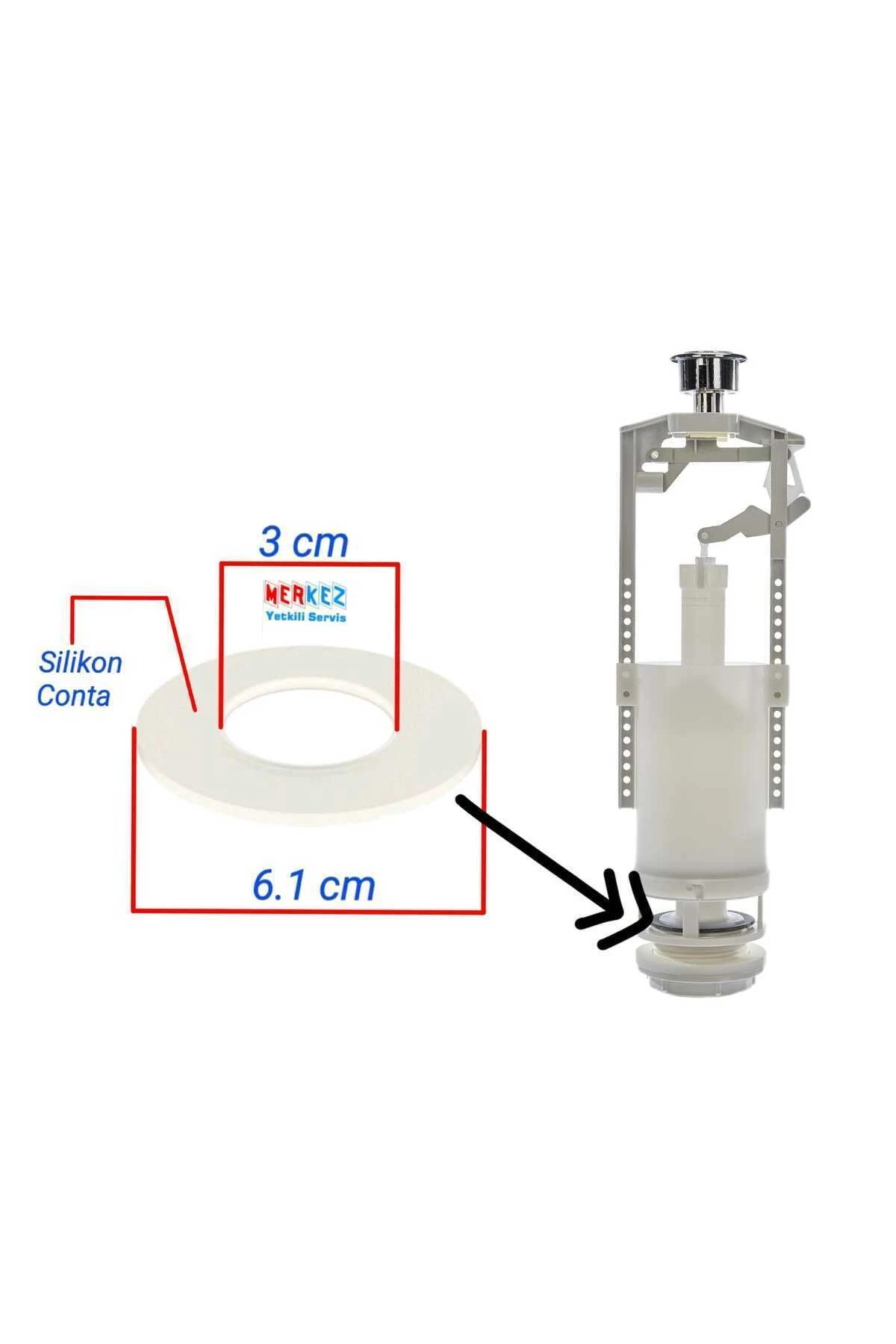KALE 3/6 Litre Klozet Rezervuar İç Takım Contası