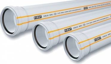 50MMX3000MM Pvc Boru Pimaş Boru  10 Adet