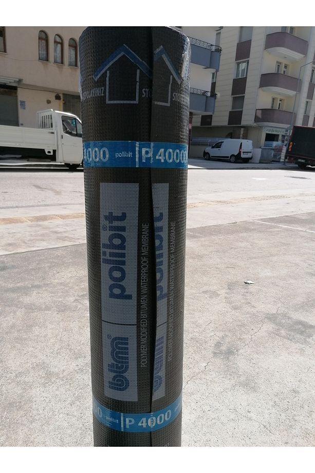 4mm Mebran Polibit P4000 Bitümlü Su Yalıtım Örtüsü