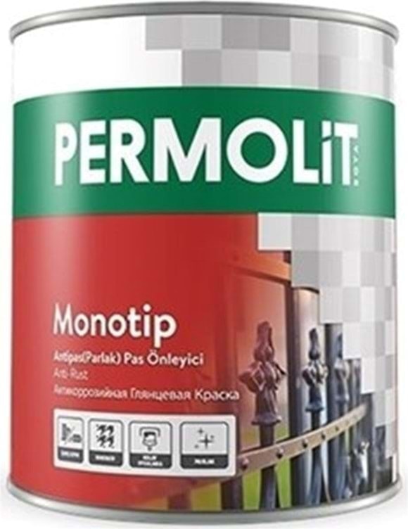 Monotip Antipas Parlak Antrasit 0.75 Lt