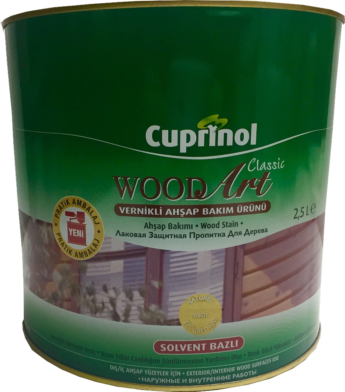 Cuprinol Vernikli Ahşap Bakım 2,5 Lt (3,5 Kg)