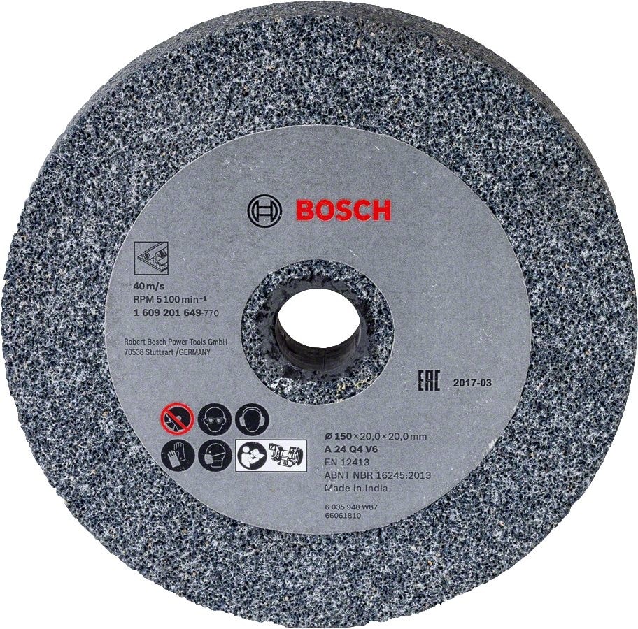 - Gbg 35-15 Taşlama Motorları Için Taş 150*20*20 mm 24 Kum