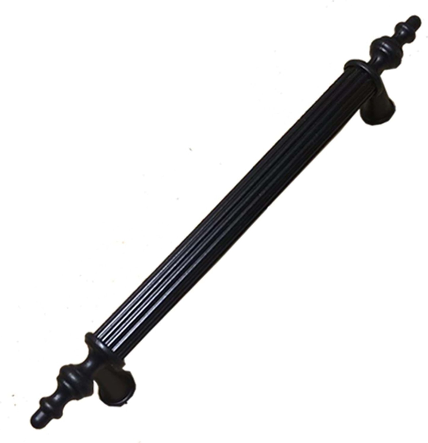 Alüminyum Siyah Boru Sivri 001 Kulp 224 mm
