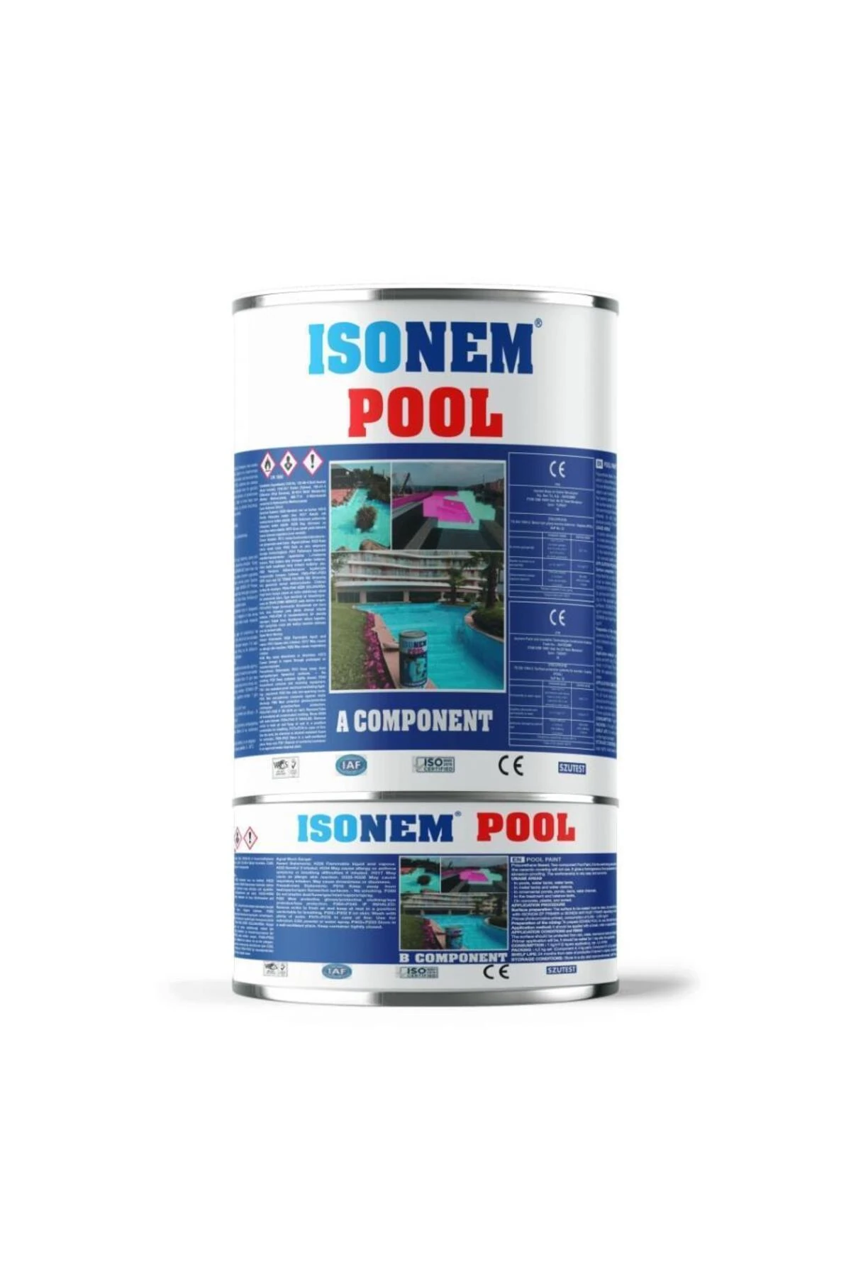 İsonem Pool Havuz Boyası 4,5kg Mavi