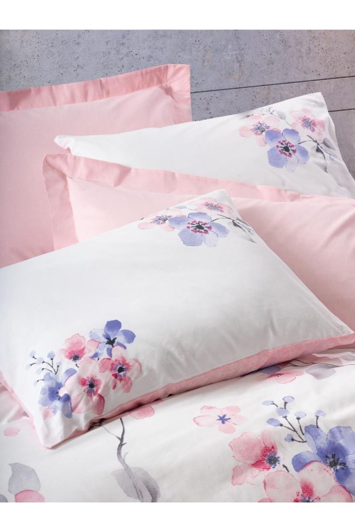 Modeline Çift Kişilik Nevresim Takımı Jayda Pembe