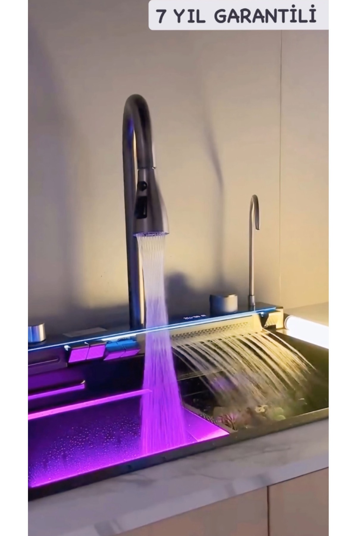 RENNA Dijital Eviye 7 Yıl Garanti (PETEK TABANLI+ DOĞRAMA APARATI PASLANMAZ ÇELİK DAHİL)