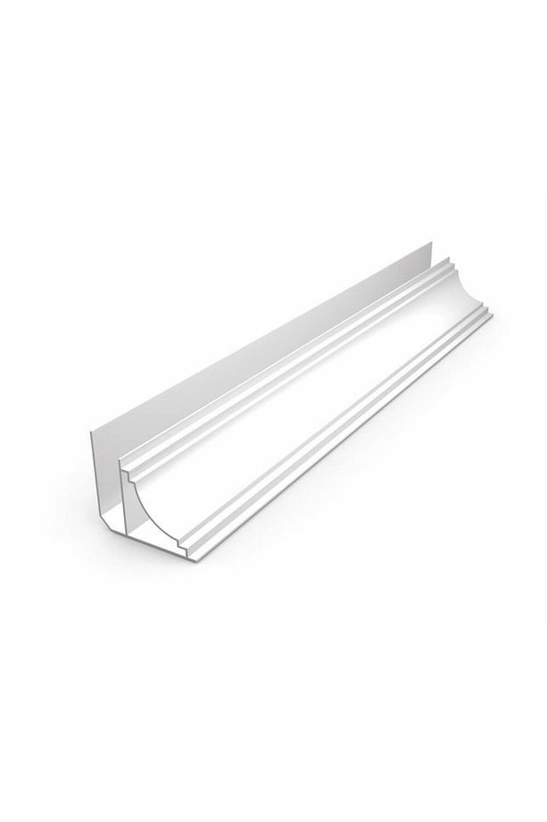 PVC Plastik Lambiri Aksesuarı Beyaz Süslü Köşe Profili 1,5m x 2 adet