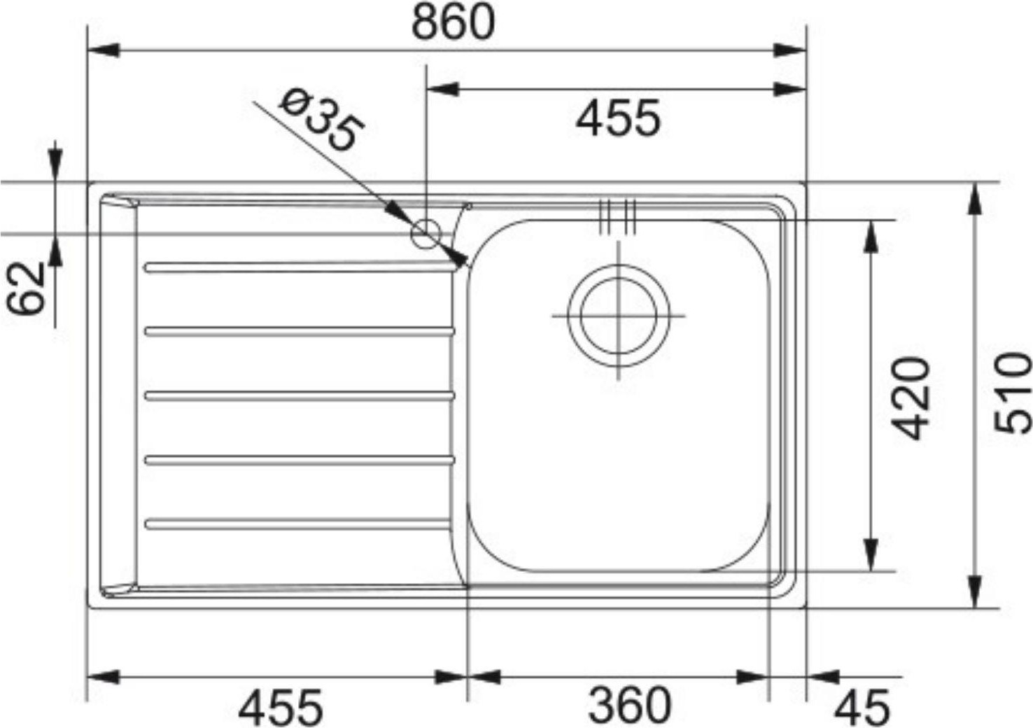 Neptune Net 611-86 Sağ Eviye Actıve Plus Doccıa Krom Armatür Seti