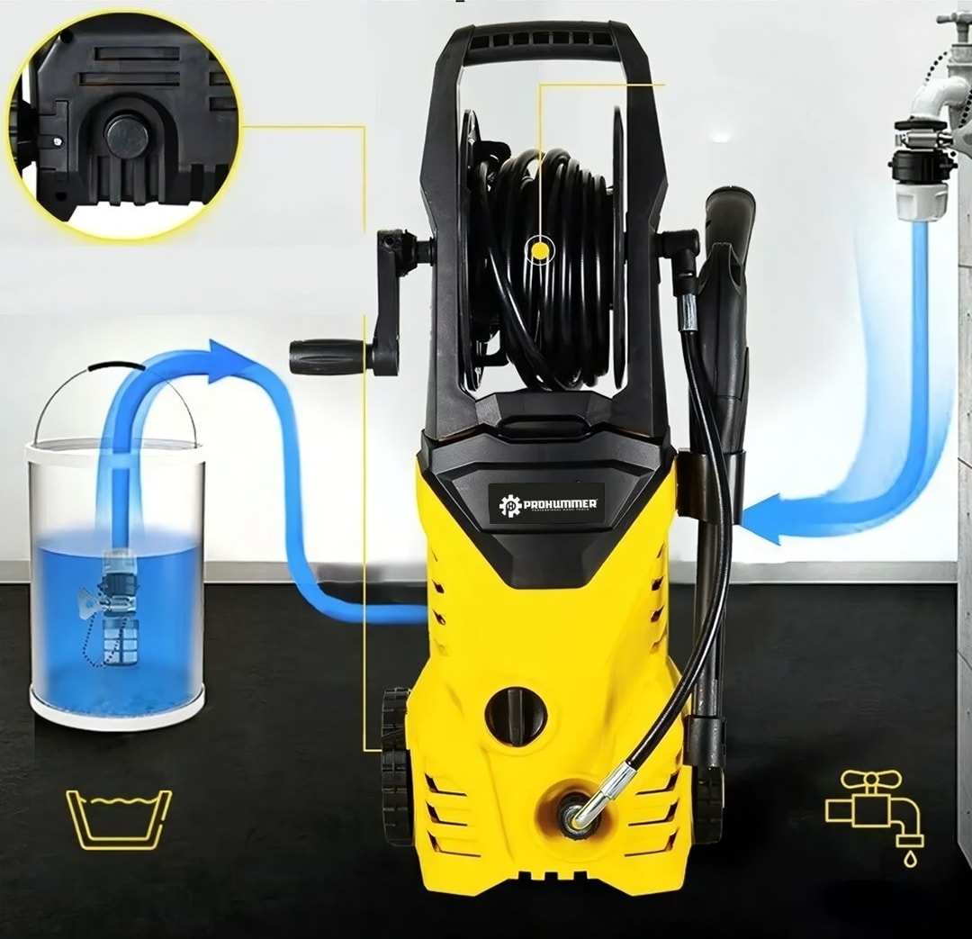 PH271 150 Bar Elektrikli Yüksek Basınçlı Oto Yıkama Makinesi