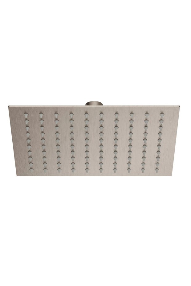Artema Duş Başlığı, Bliss Square 1F, 23 cm, Fırçalı Nikel, A4579234