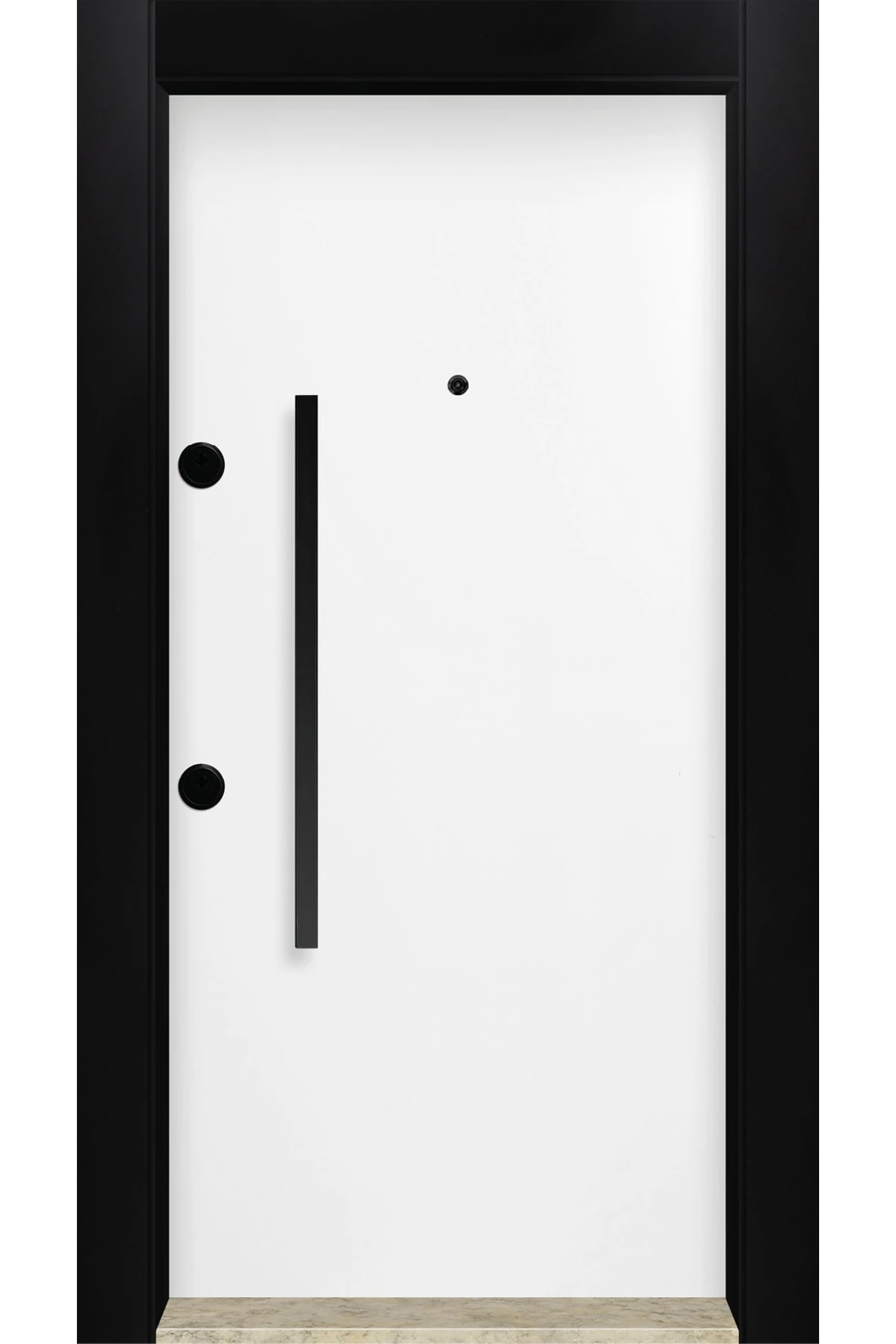 Dış Iklim Kapısı, Yağmura Güneşe Dayanıklı Çelik Kapı, Mn-6039 Sağ