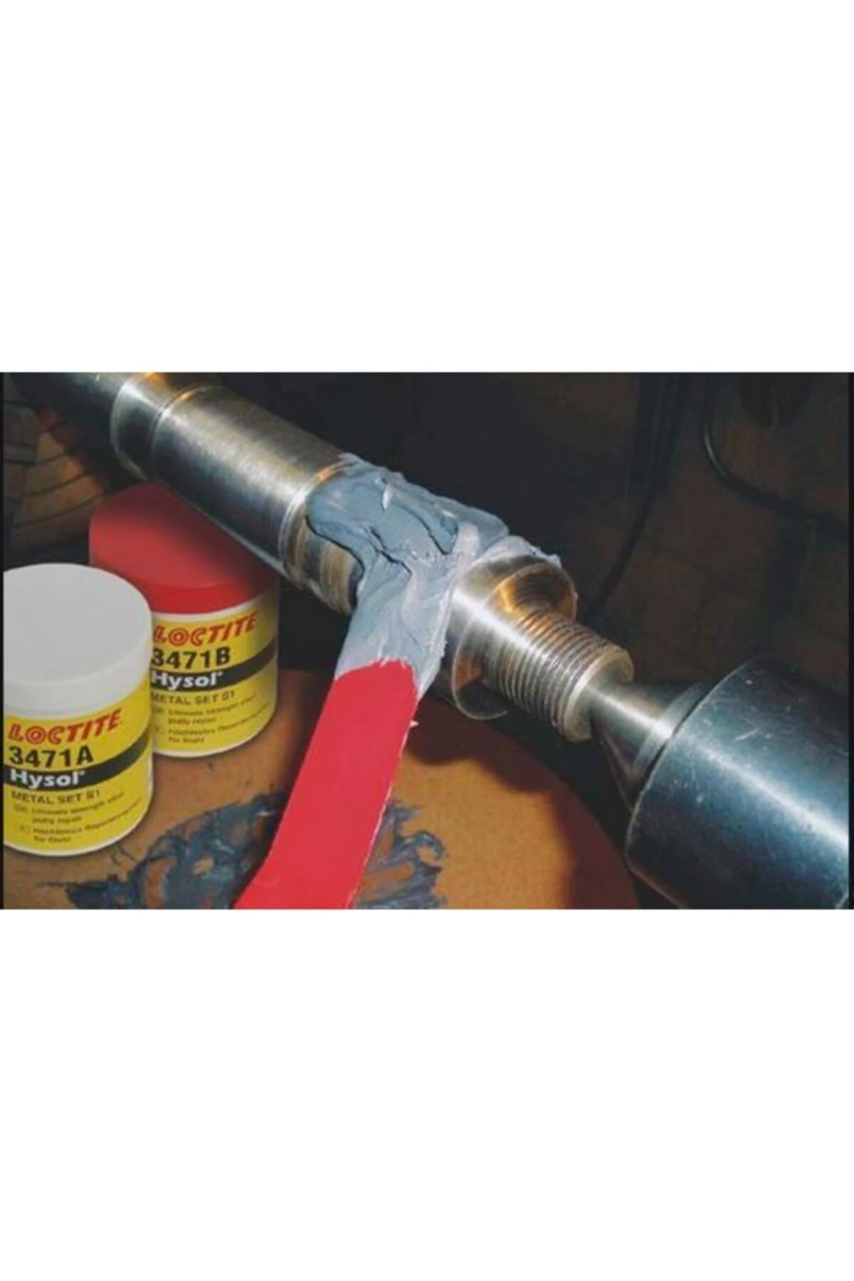 Loctite 3471 - 500gr | Epoksi Metal Set | Çelik Macun