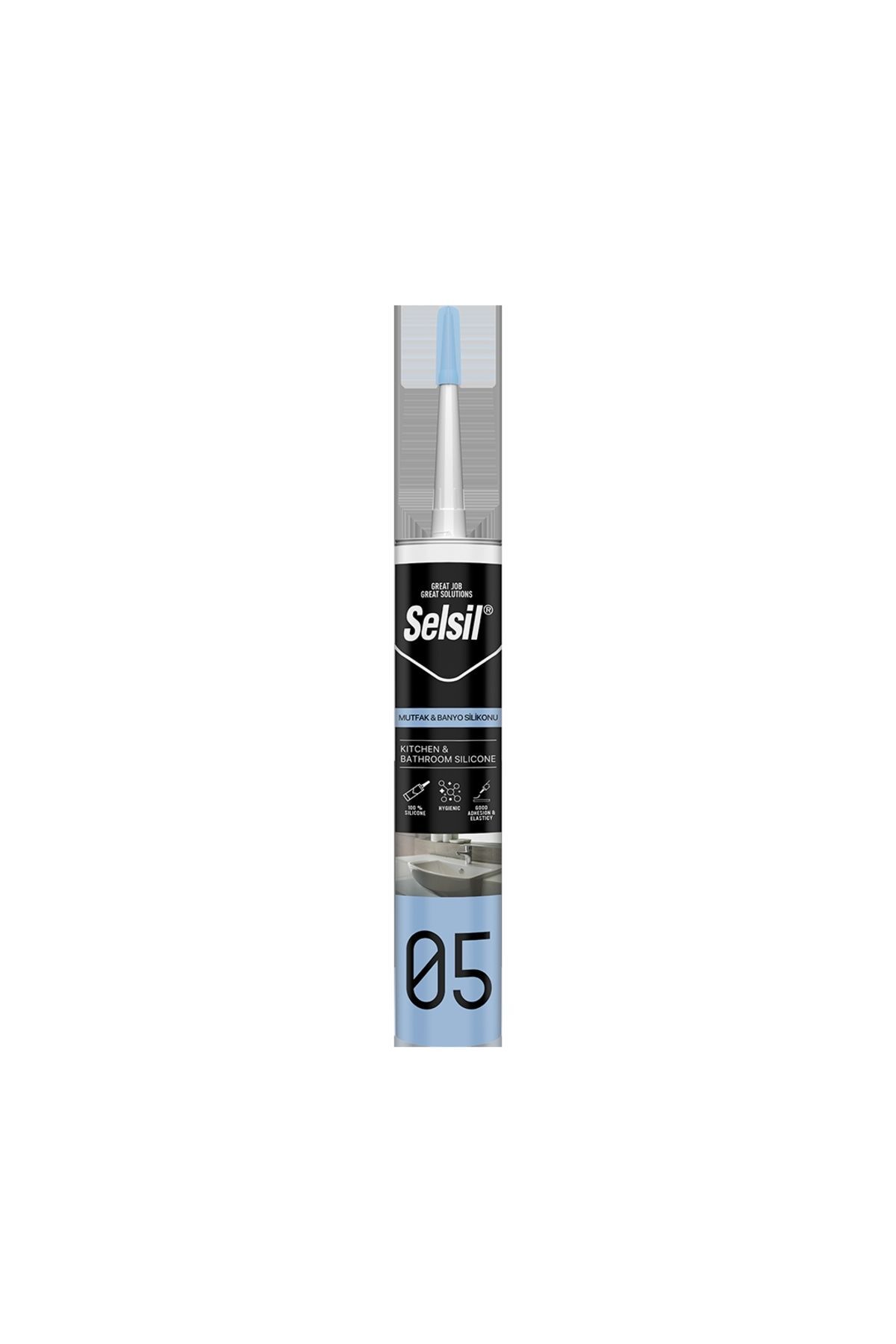 SELSİL DUŞAKABİN SİLİKON 280ML BEYAZ
