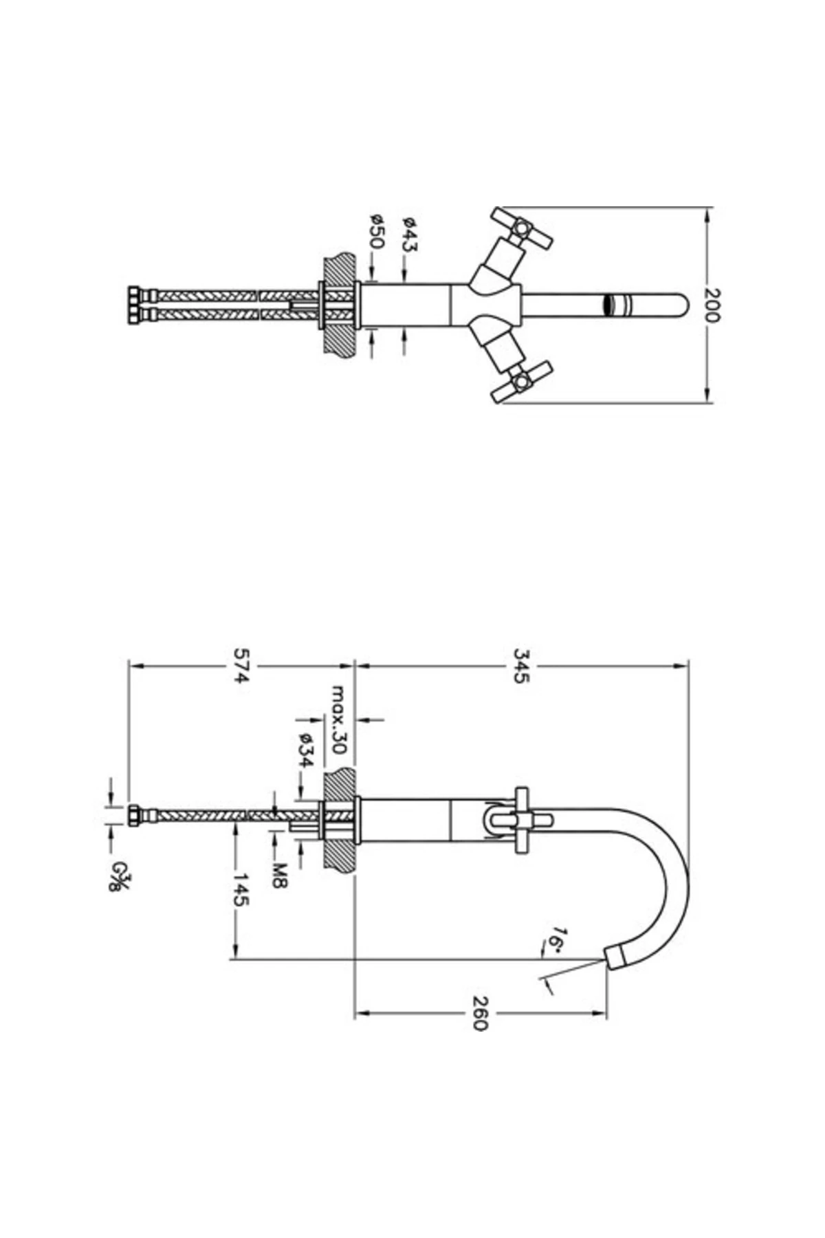 Juno Lavabo Bataryası (YÜKSEK) A40851