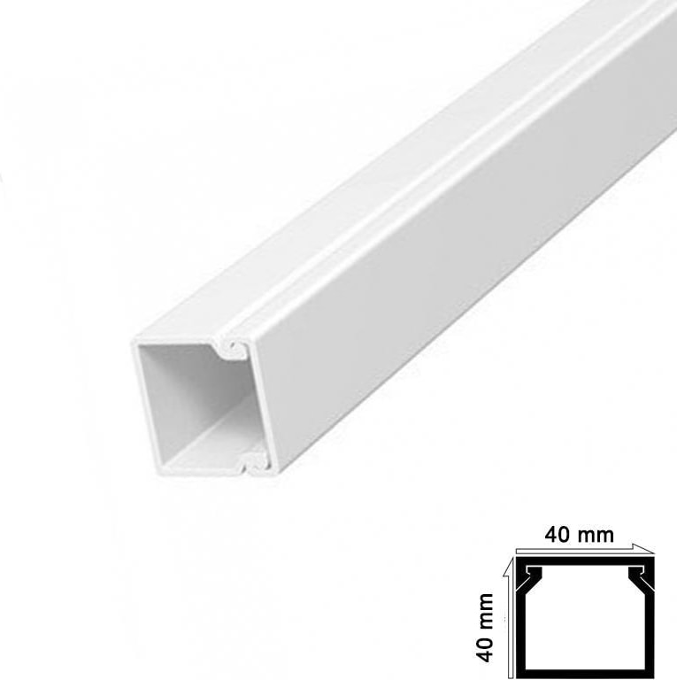Kablo Kanalı 40X40 mm 2 Metre