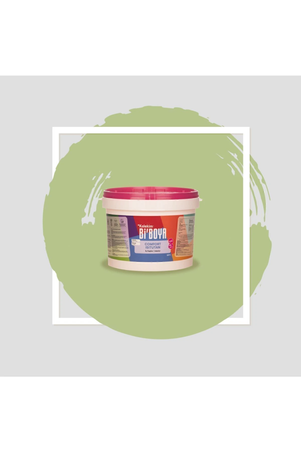 Isıtutan Iç Cephe Boya 2.5 Lt Zümrüt