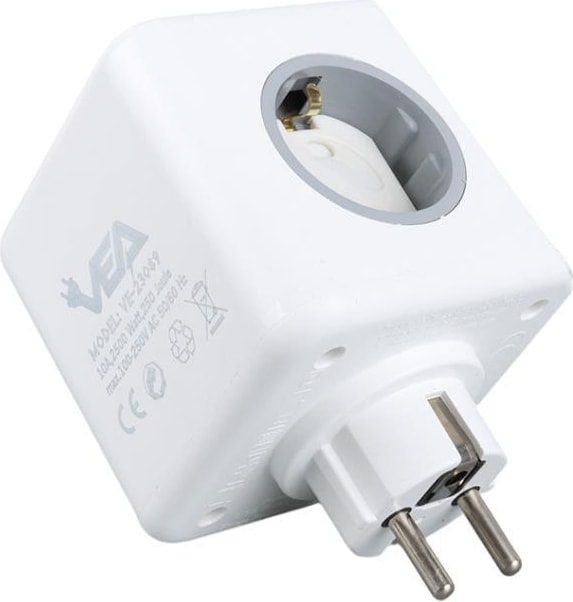 VE-23089 3 Soketli 2xusb+Type-C Çocuk ve Termal Korumalı Priz