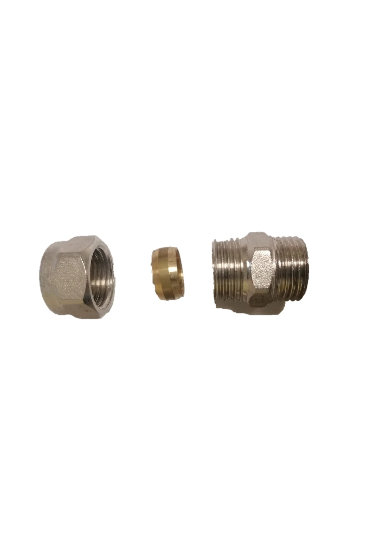 YERDEN ISISTMA PEX BAĞ REKORU 16x2 ( Nipel - Boru ) 1 adet