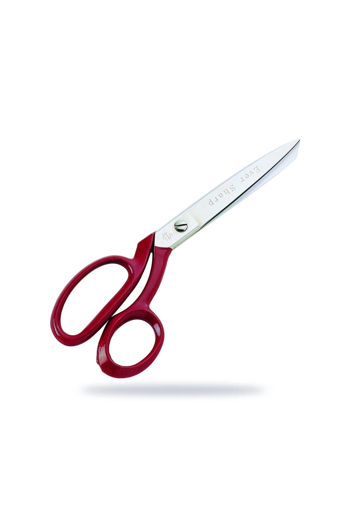 12 Inç Terzi Tekstil Makası Deri Ve Kumaş Kot Keser Makas 31 Cm Çelik Büyük Kırmızı Saplı