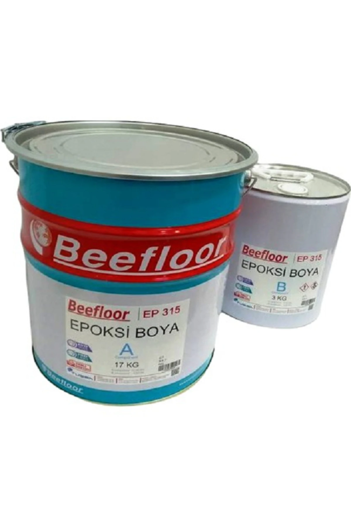 20 Kg Epoksi Zemin Boyası - Zemin Boyası - Parlak Zemin Boyası - Epoksi Boya