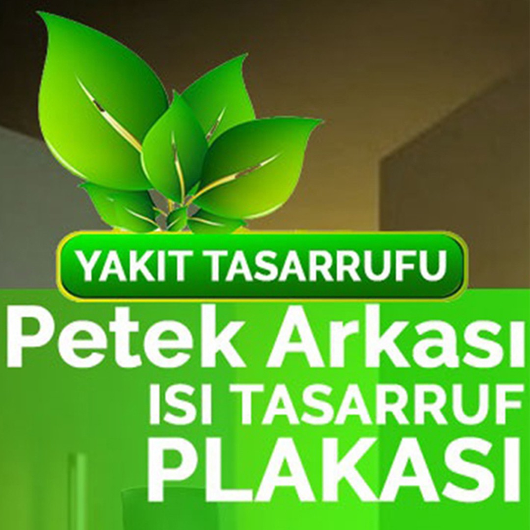 5 Adet Petek Arkası Yalıtım Levhası Radyatör Peteği Izolasyon Ev Isı Tasarruf Kalorifer Arkalığı Yalıtımı Plaka Ses Önleyici