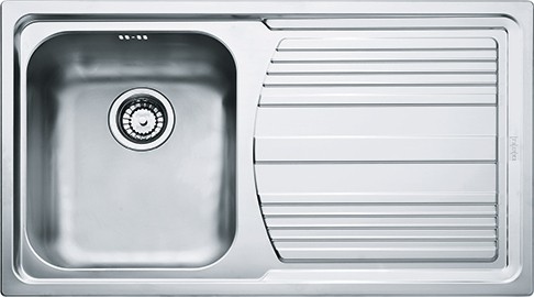 Llx 611 Sağ Damlalıklı Logicaline Tezgah Üstü Inox Eviye