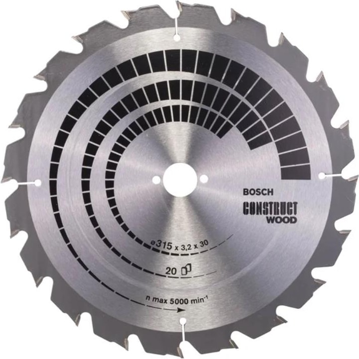 BOSCH Daire Testere Bıçağı Cw Wo S 315X30 - 20 D