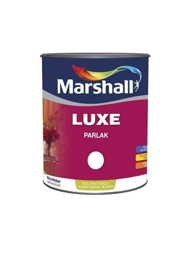 Luxe Parlak Yağlı Boya Boncuk Mavi 7,5 Lt 10 Kğ.