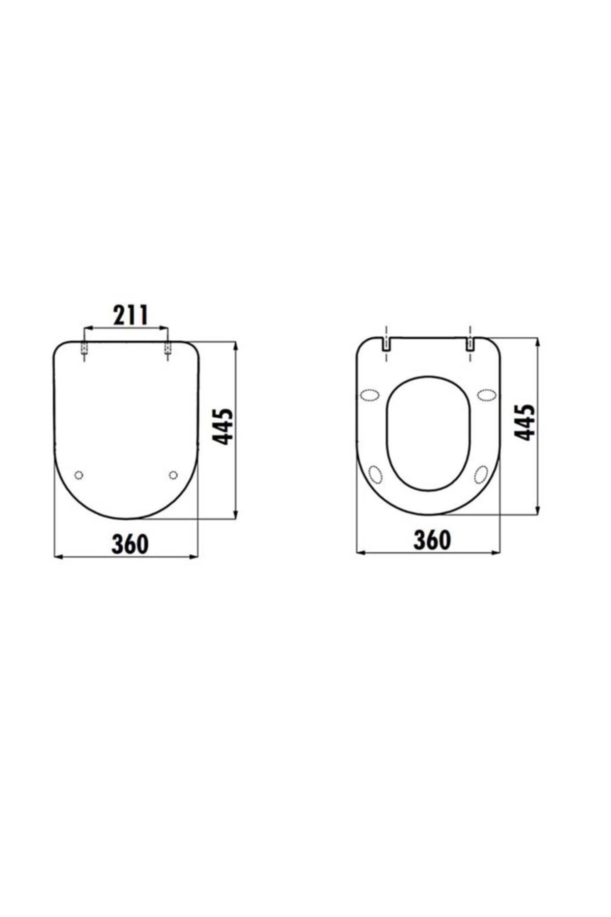 Crevit Tp325 Terra Asma Klozet + Duck Yavaş Kapanır Kapak