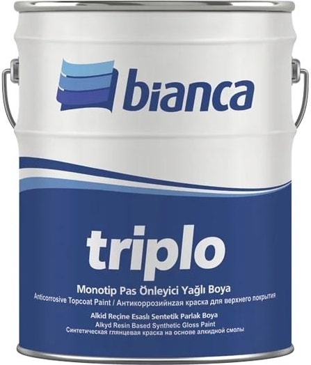BİANCA  Triplo Monotip Korozyon Önleyici Pas Önleyici Yağlı Boya 15 Lt Kahverengi