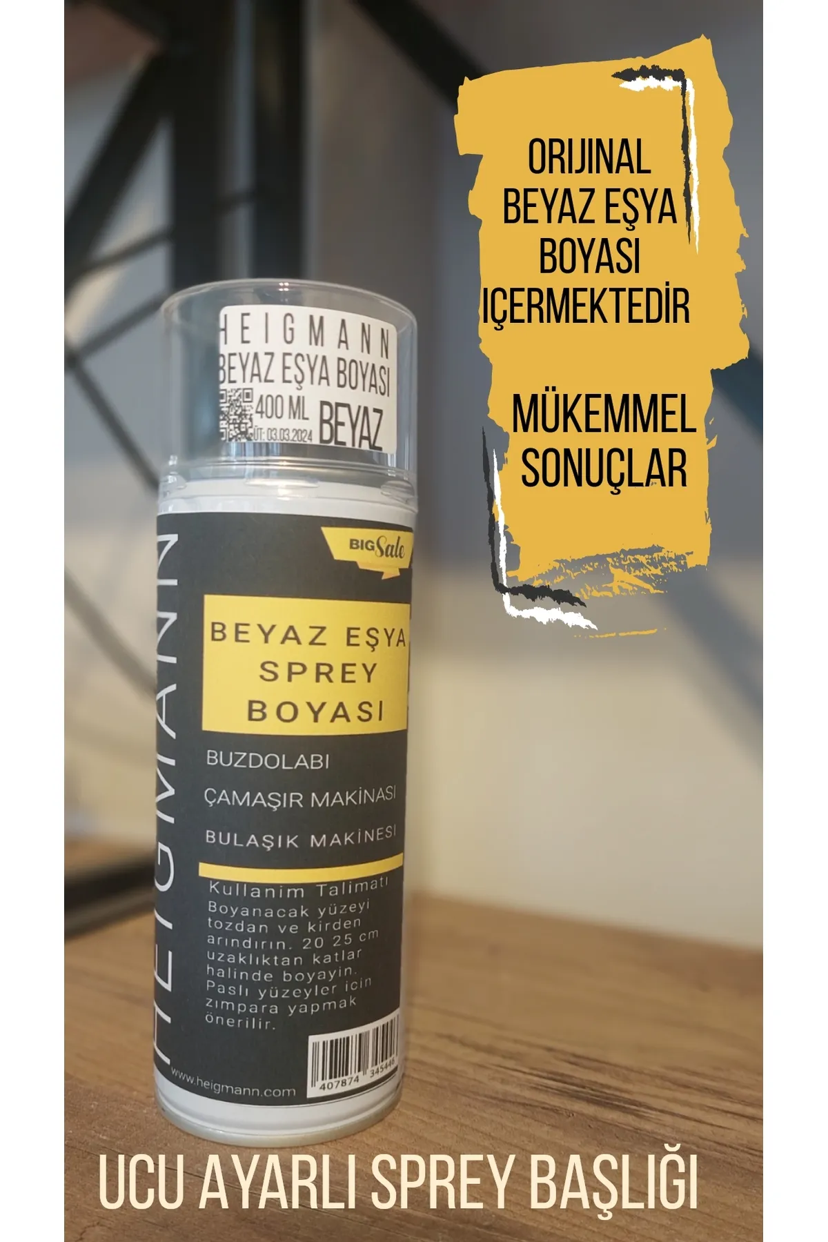 BEYAZ EŞYA SPREY BOYASI