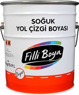 Soğuk Yol Çizgi Boyası Sarı 25Kg