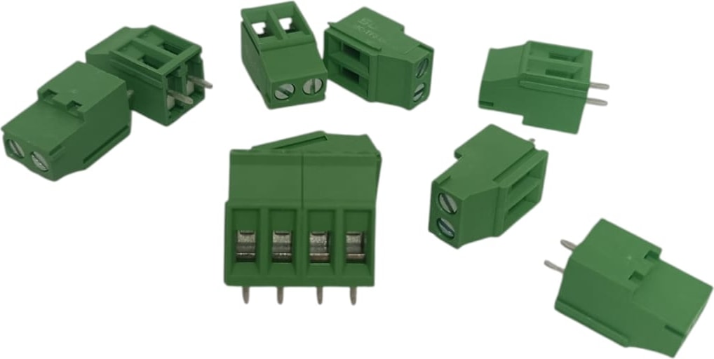 MC-TF5.08H02C-0001 / 2 Kutuplu 5.08MM Sabit Tip Baskılı Devre (Pcb) Klemensi